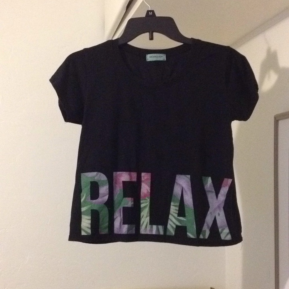 Tropical Print T Shirt